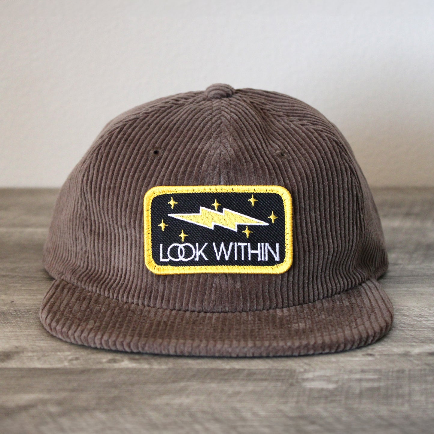 Look Within Corduroy Unstructured Six Panel Hat