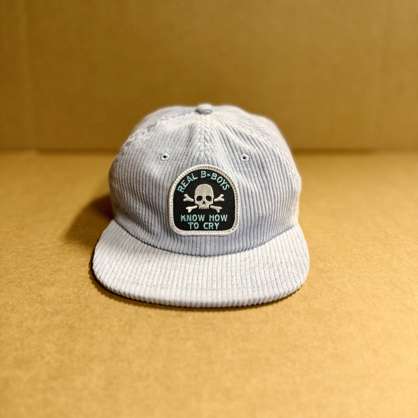 Real B-Boys Know How To Cry Light Blue Corduroy