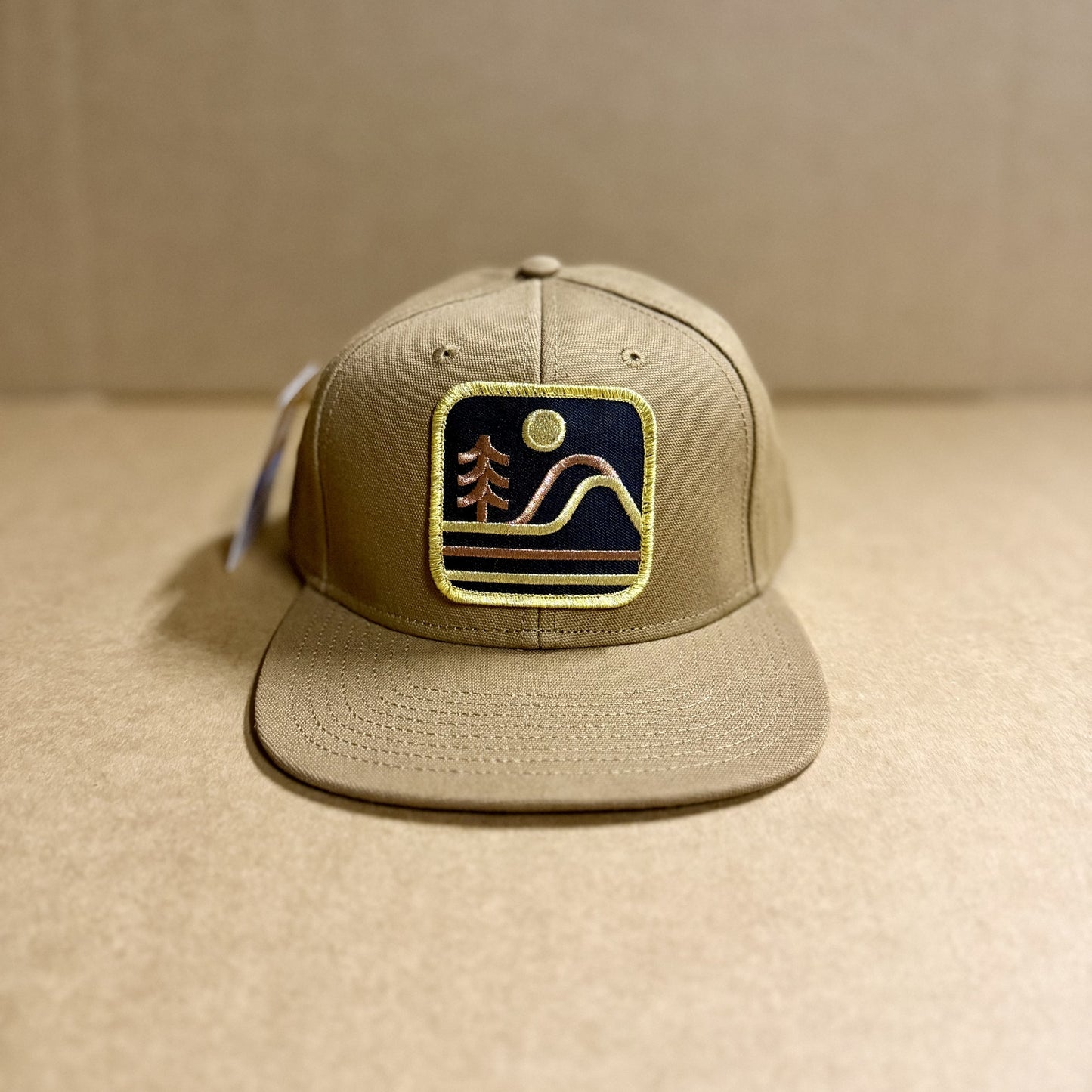 Metallic Mountain Structured Six Panel