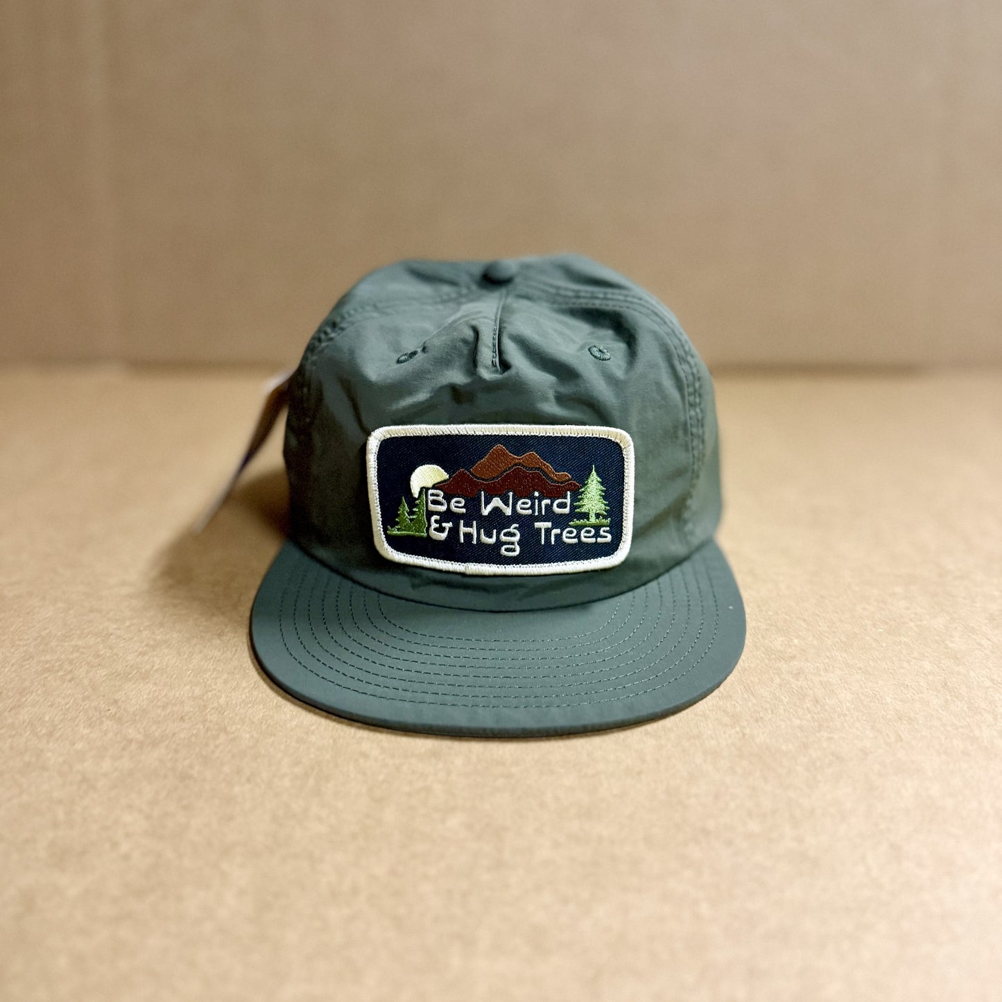 Be Weird and Hug Trees Lightweight Nylon