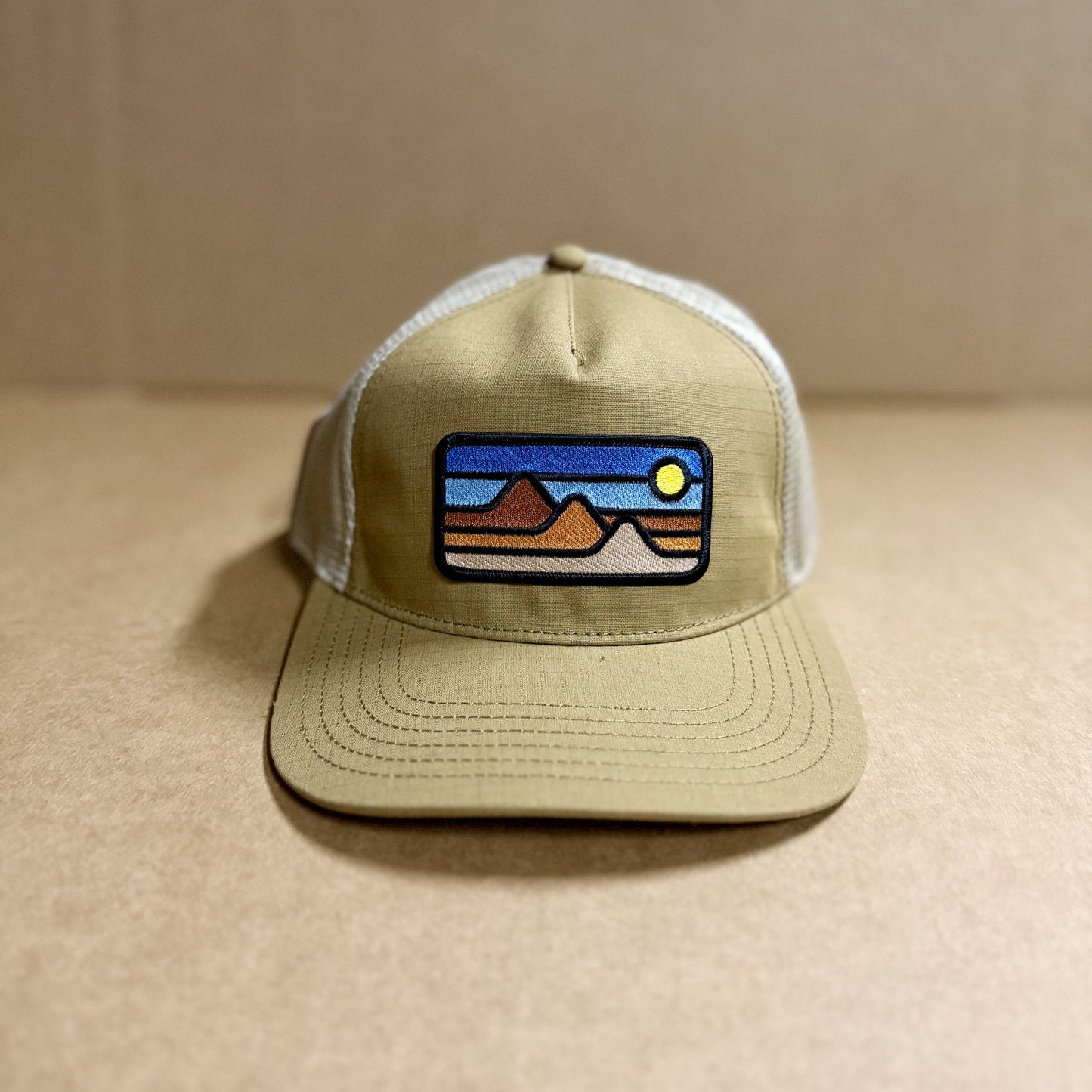 Mountain Color Stack Ripstop Meshback