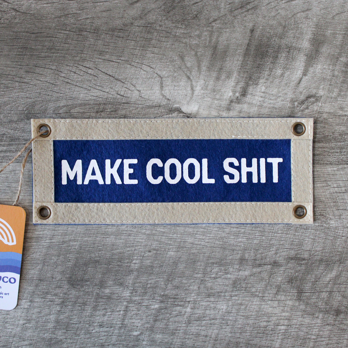 Make Cool Shit Mini Pennant