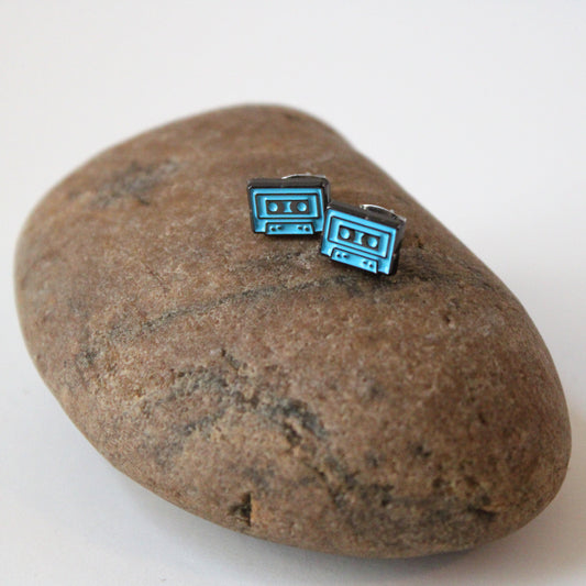 Mixtape Soft Enamel Stud Earrings