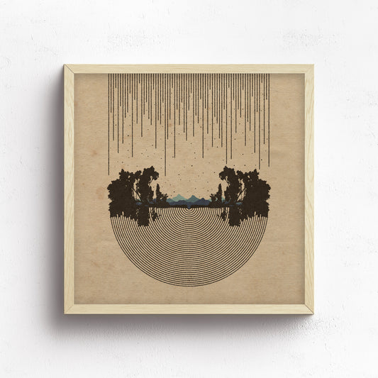 Night Rain Print