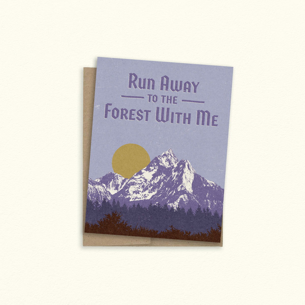 Run Away With Me Greeting Card