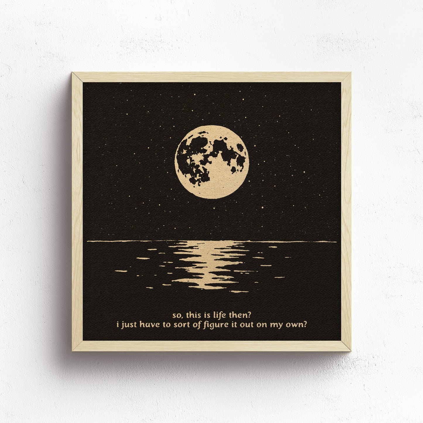 So, This Is Life Then? Print