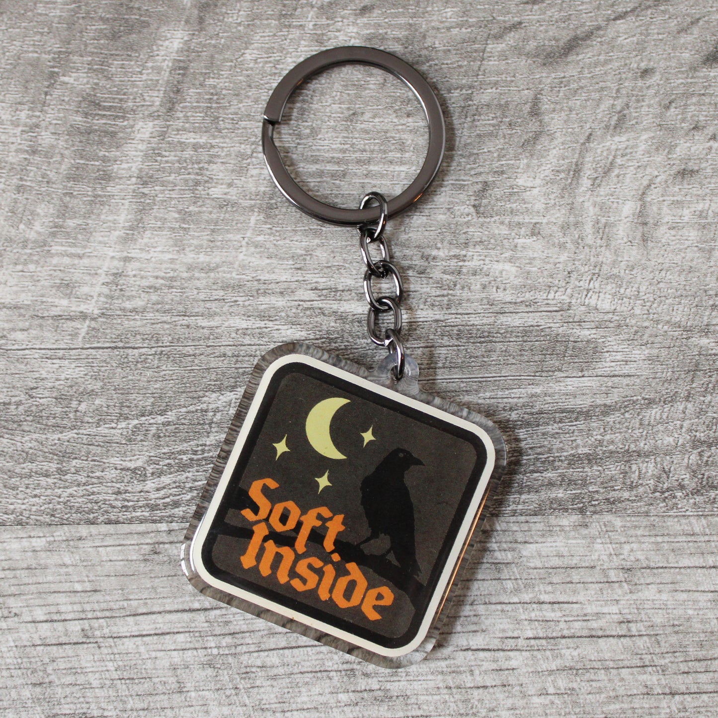 Soft Inside Acrylic Keychain