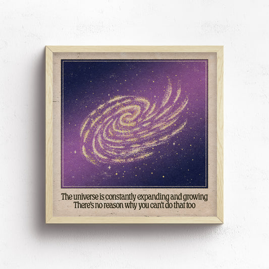 The Universe Is Constantly Expanding Print