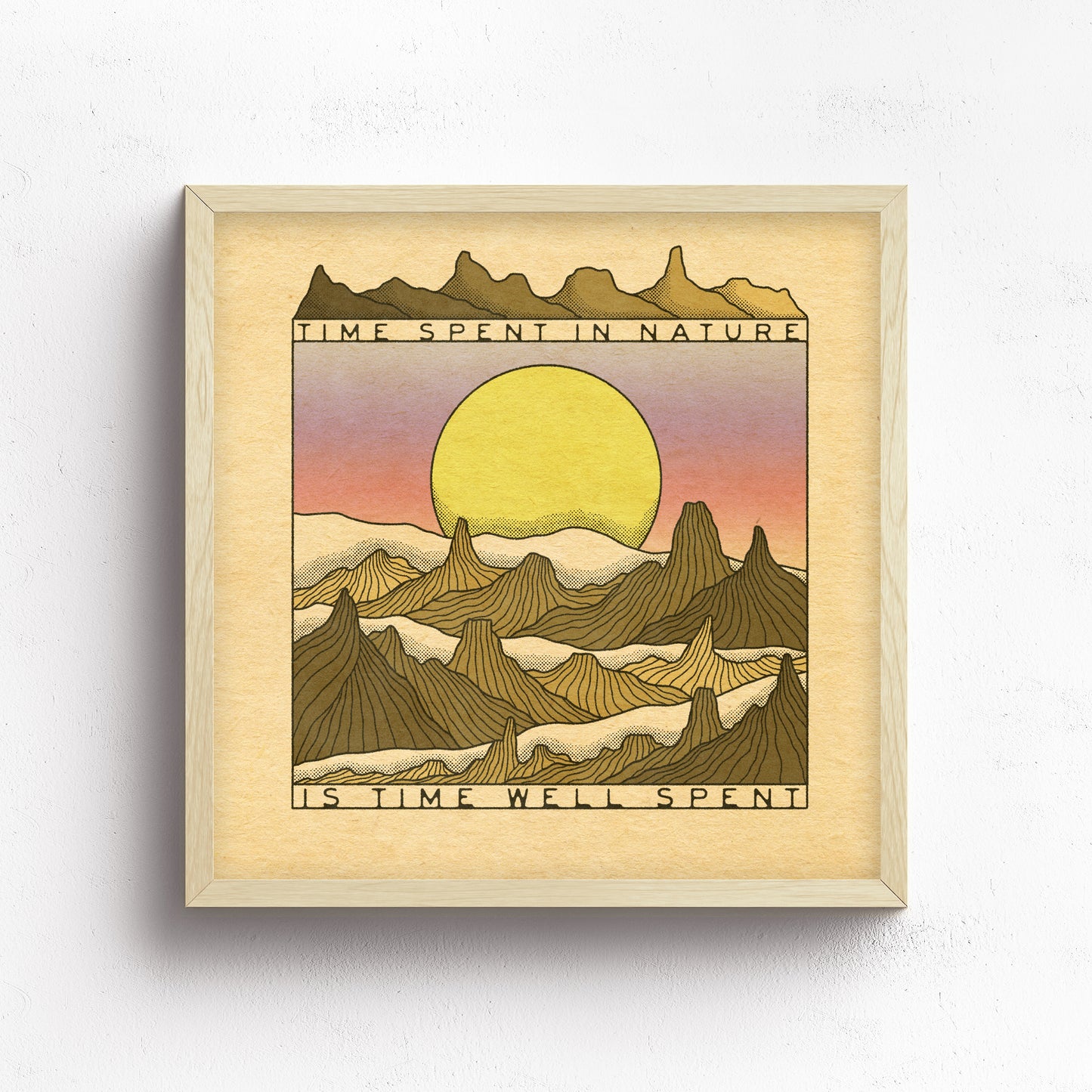 Time Spent In Nature Print