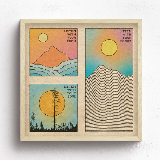 Listen Closely Print