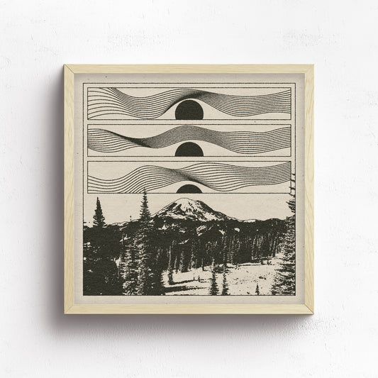 Connect The Sky Print