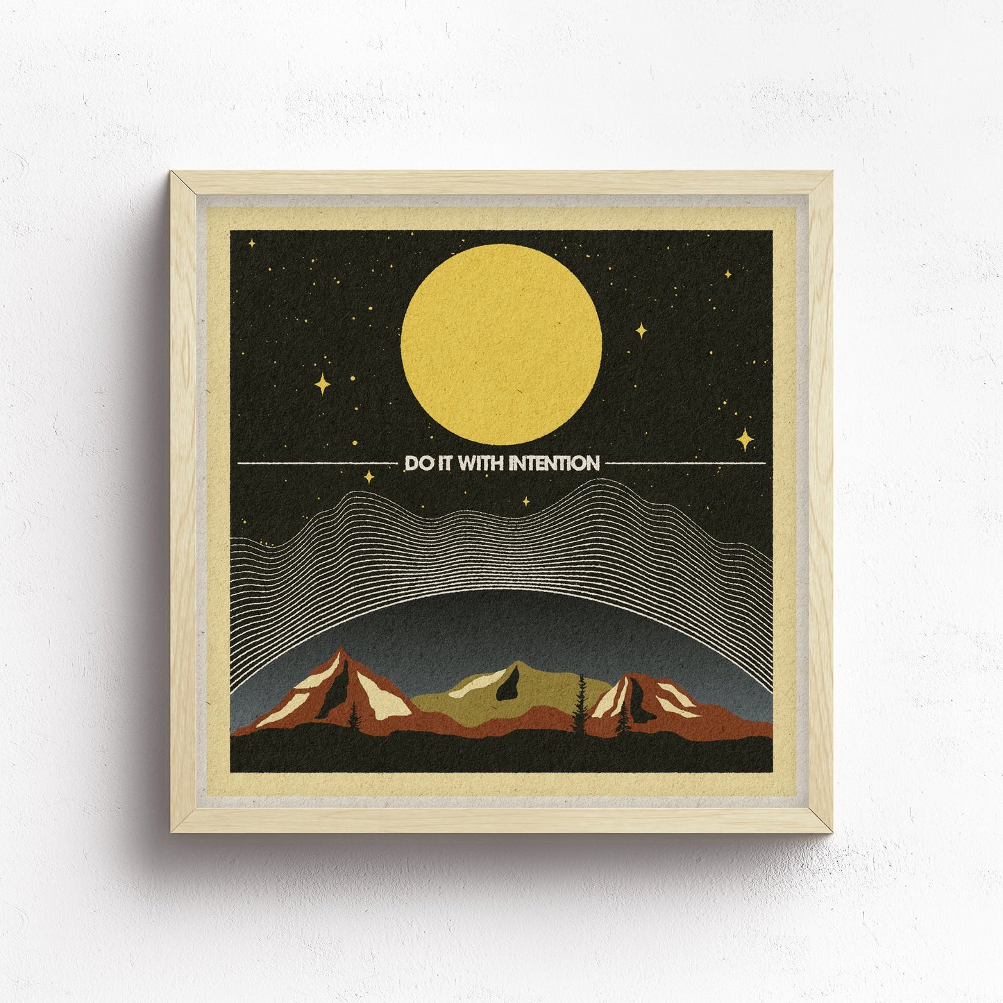 Do It With Intention Print