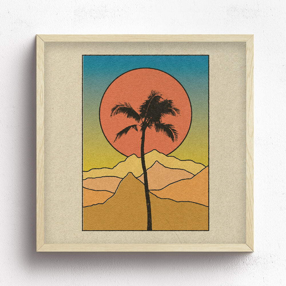 Electric Sky Print