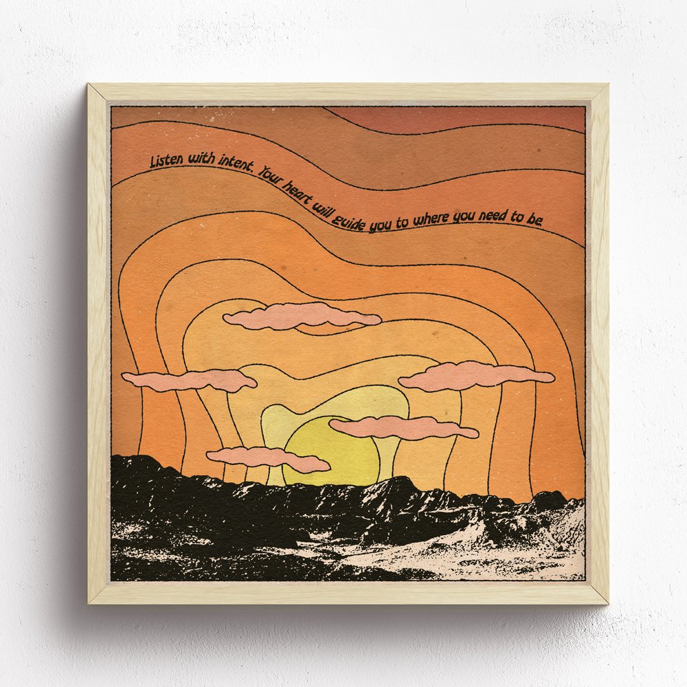 Listen With Intent Print