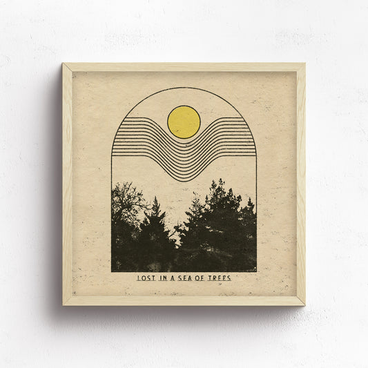 Lost In A Sea Of Trees Print