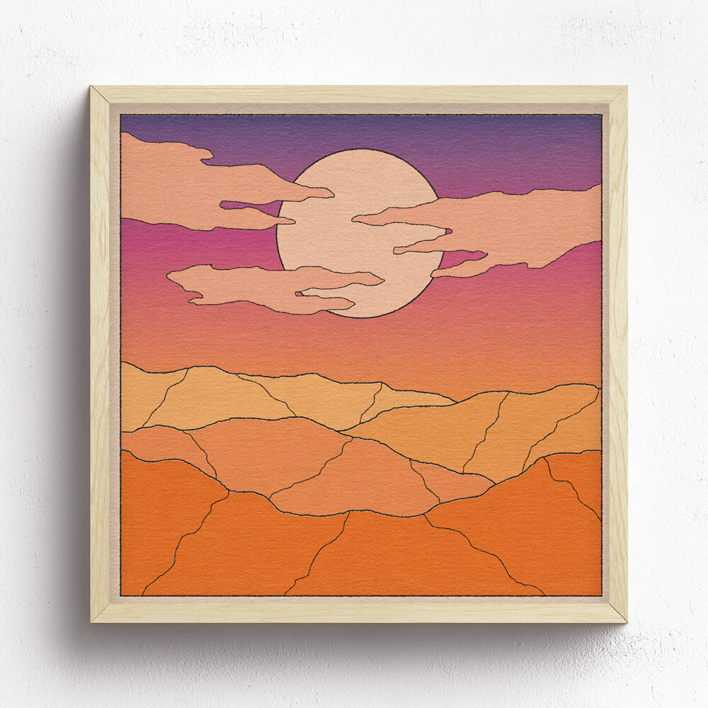 Near Dawn Print