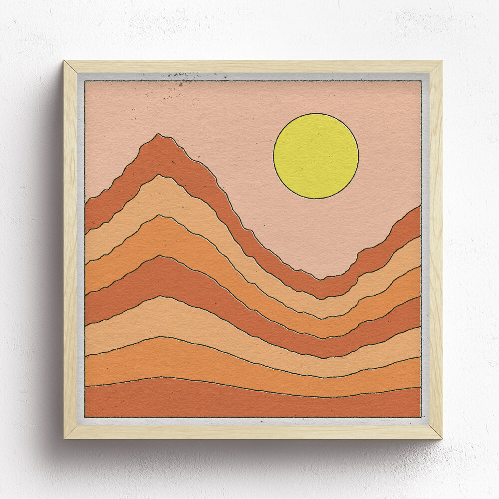 Portable Sunsets Print