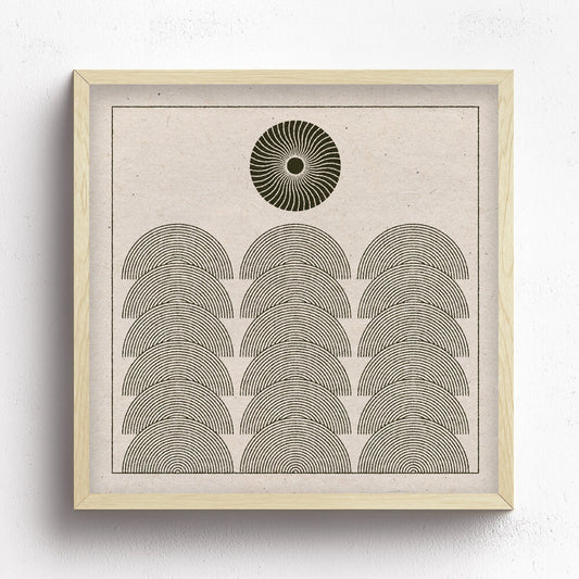 Reflecting Paths Print