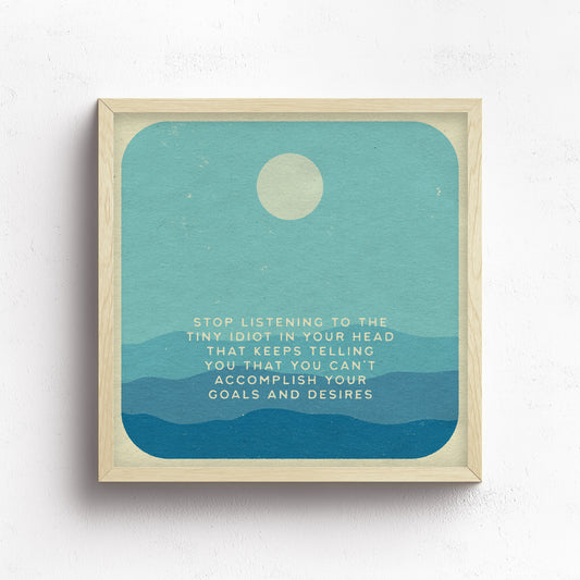 Stop Listening Print