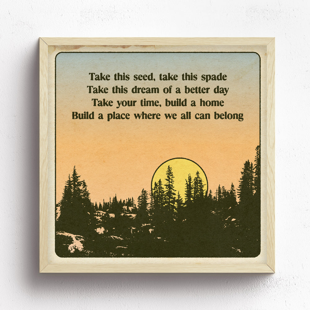 Take This Seed Print