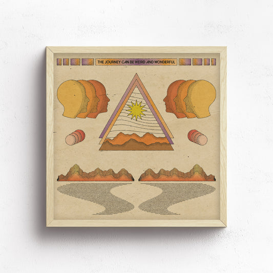 The Journey Can Be Weird Print