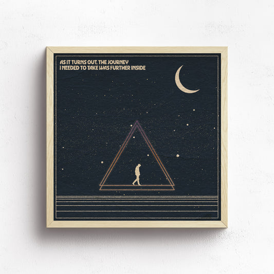 The Journey Was Further Inside Print