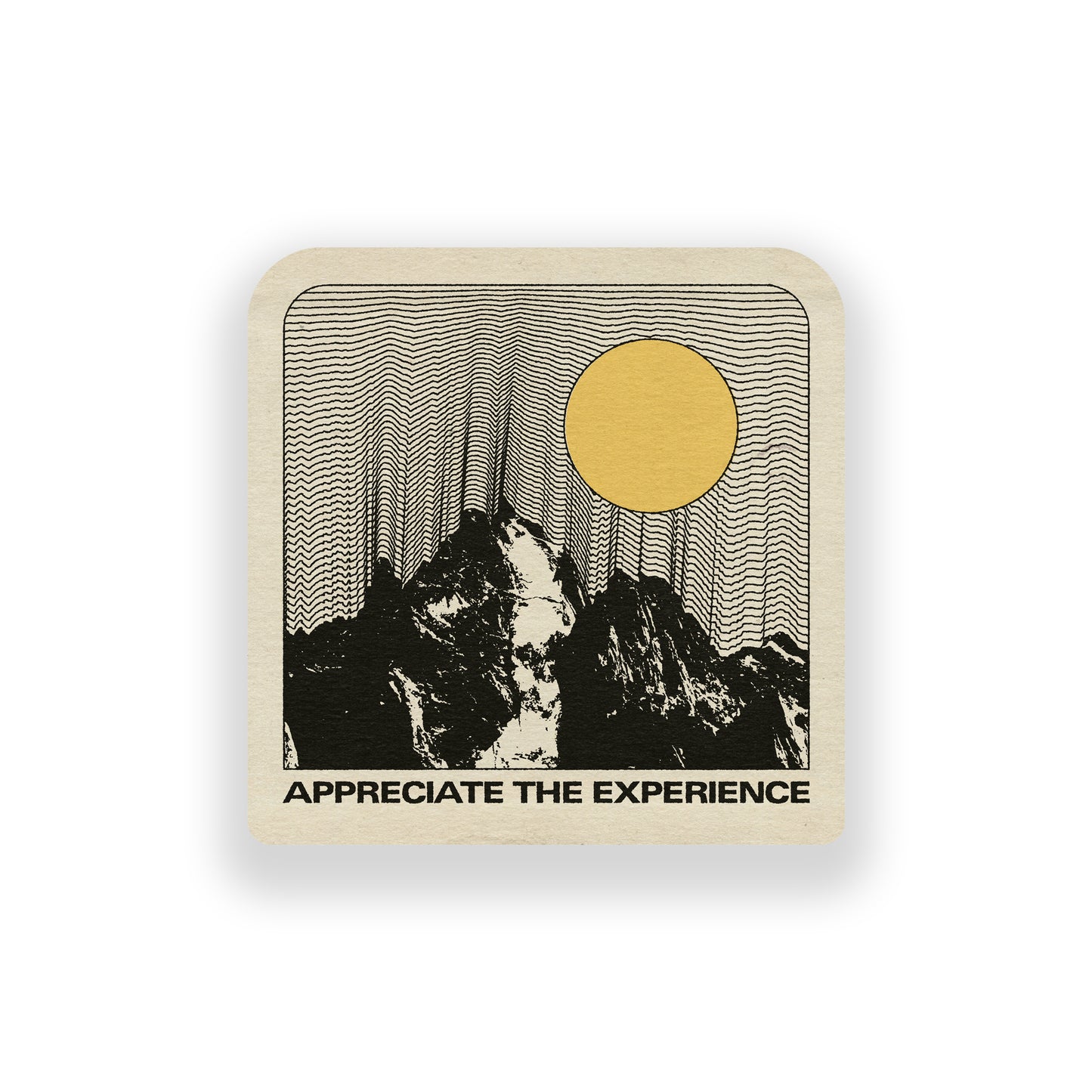 Appreciate The Experience Vinyl Sticker