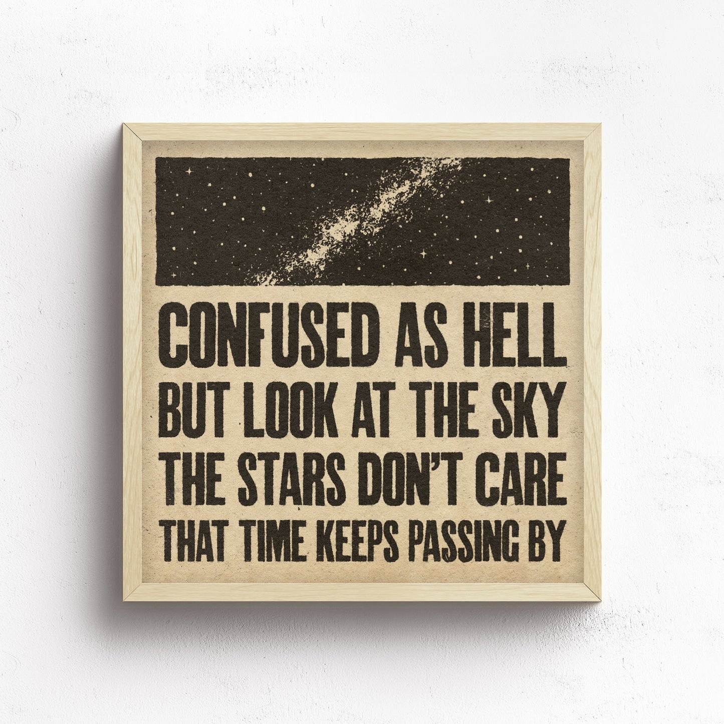 Confused As Hell Print