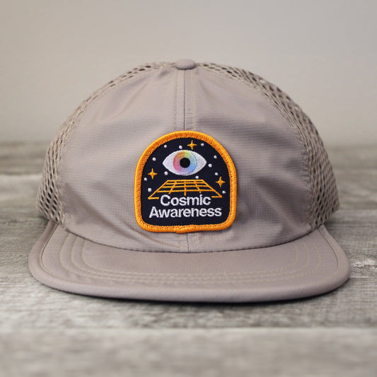 Cosmic Awareness Lightweight Nylon Meshback Hat