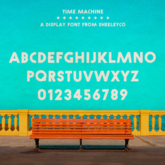 Time Machine Font