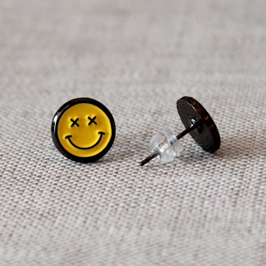 Dead Eyes Soft Enamel Stud Earrings