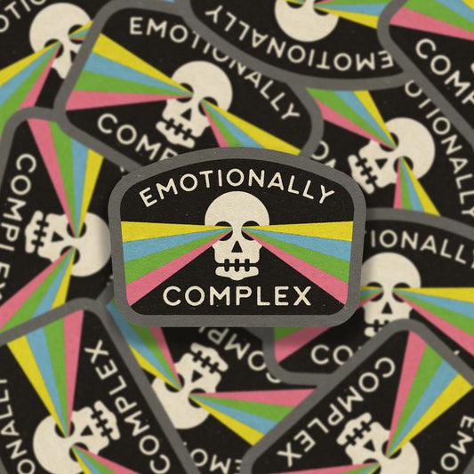 Emotionally Complex Vinyl Sticker
