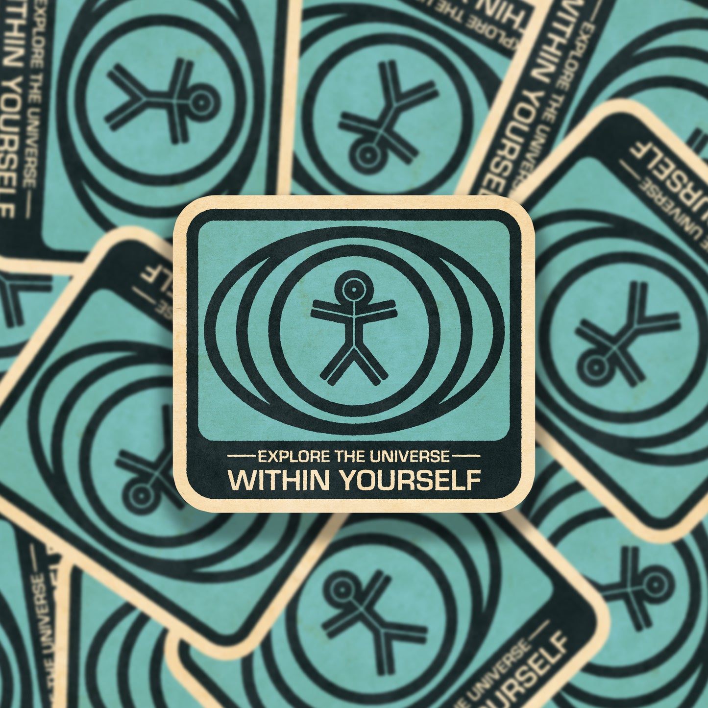 Explore The Universe Within Yourself Vinyl Sticker