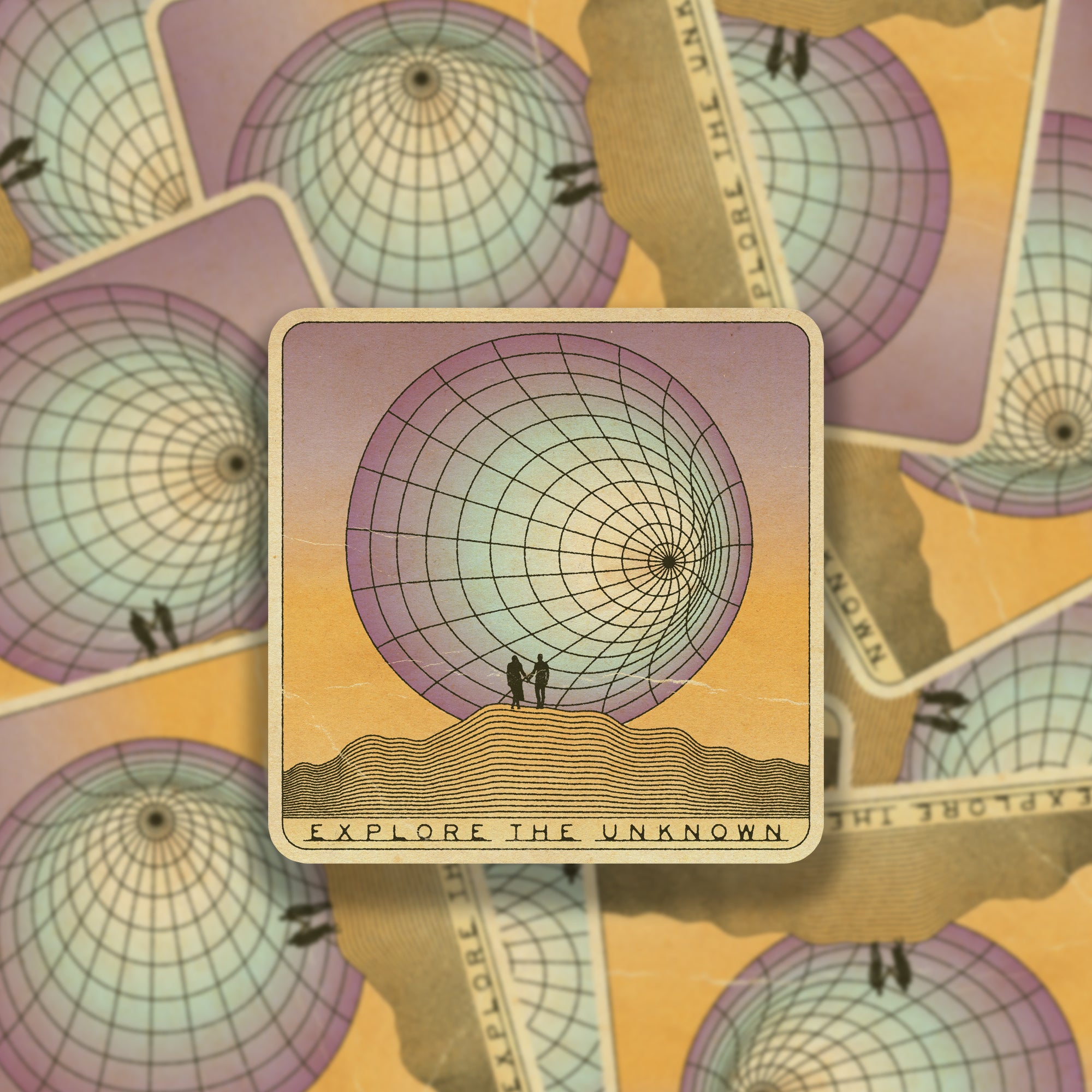 Explore The Unknown Vinyl Sticker – SheeleyCo