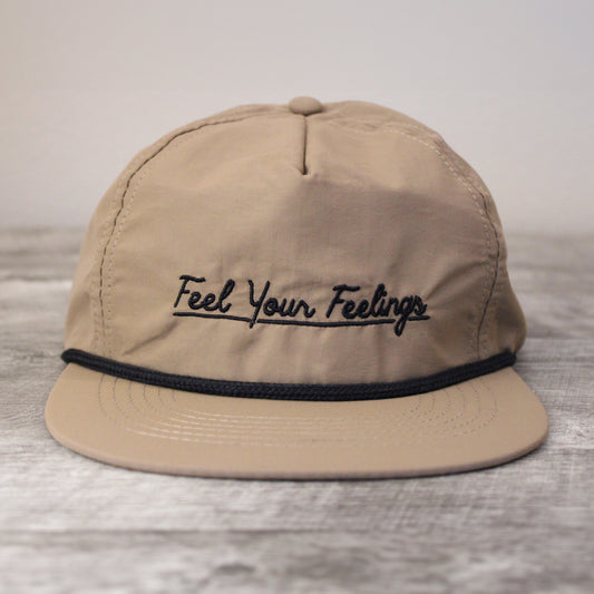 Feel Your Feelings Nylon Tech Hat
