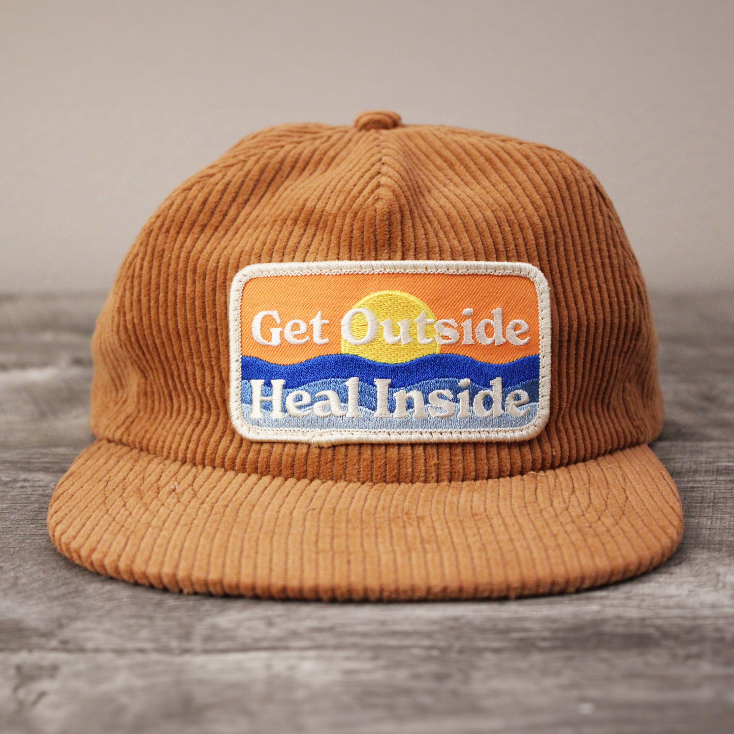 Get Outside, Heal Inside Corduroy Hat