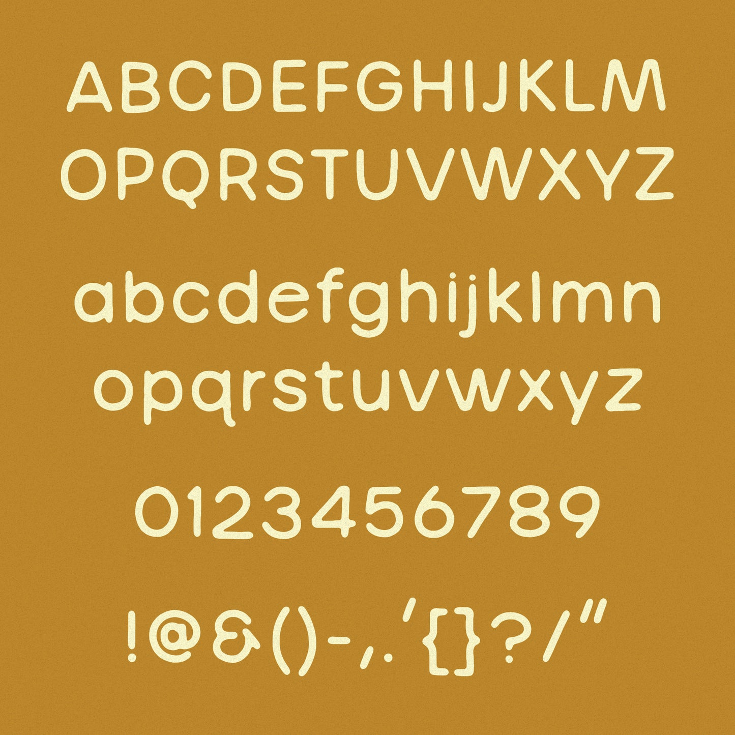 Golden Light Font