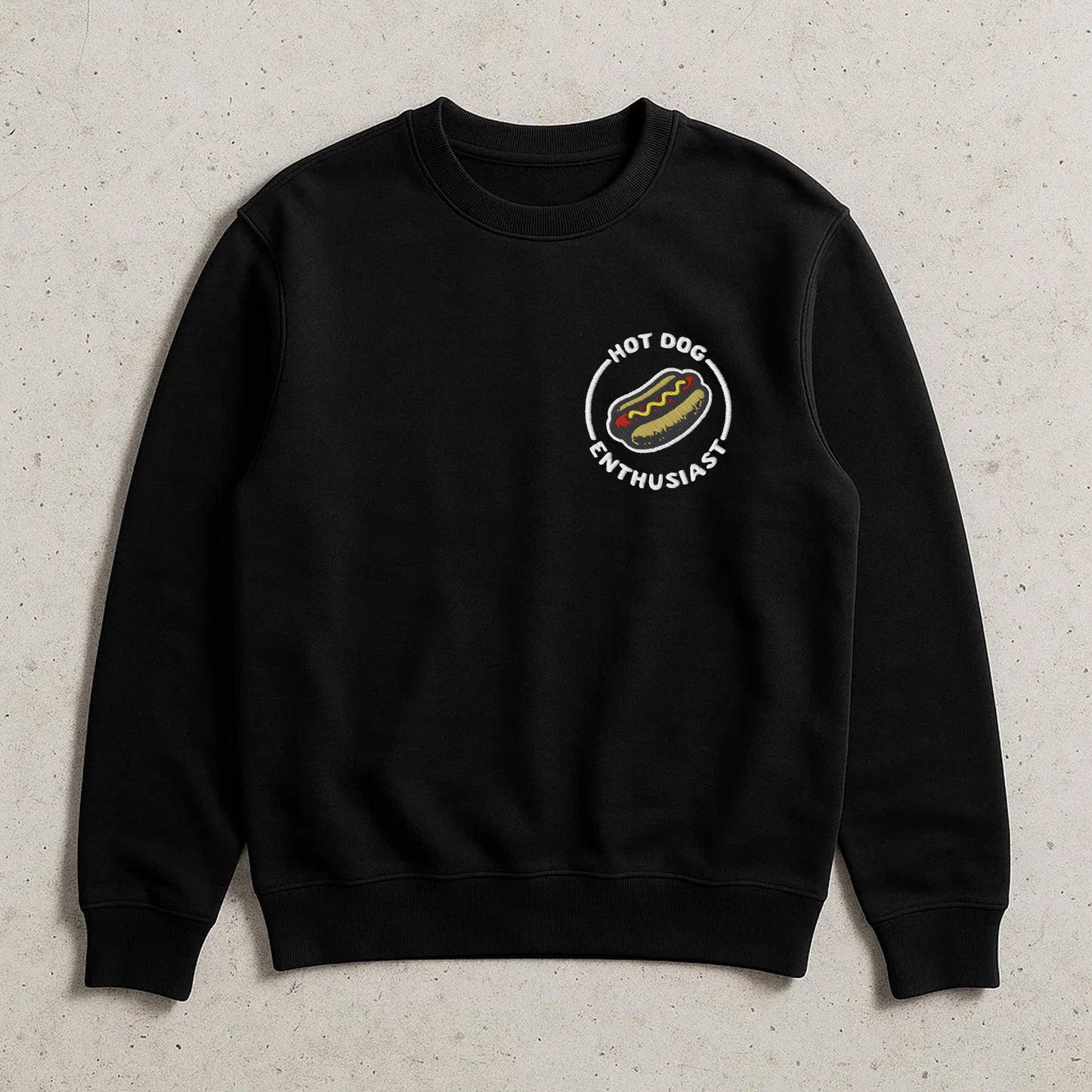 Hot Dog Enthusiast Crewneck Sweatshirt
