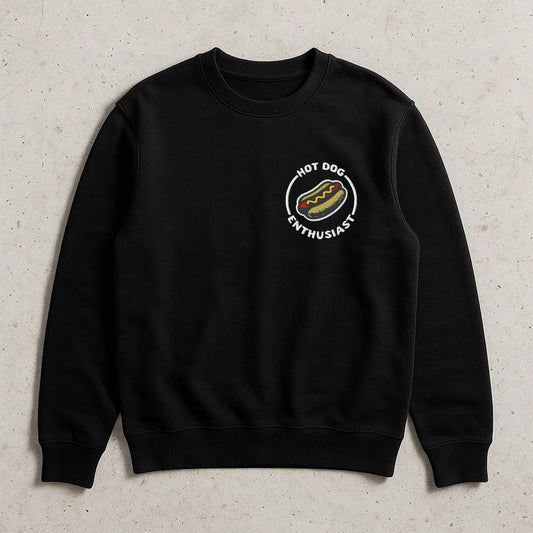Hot Dog Enthusiast Crewneck Sweatshirt