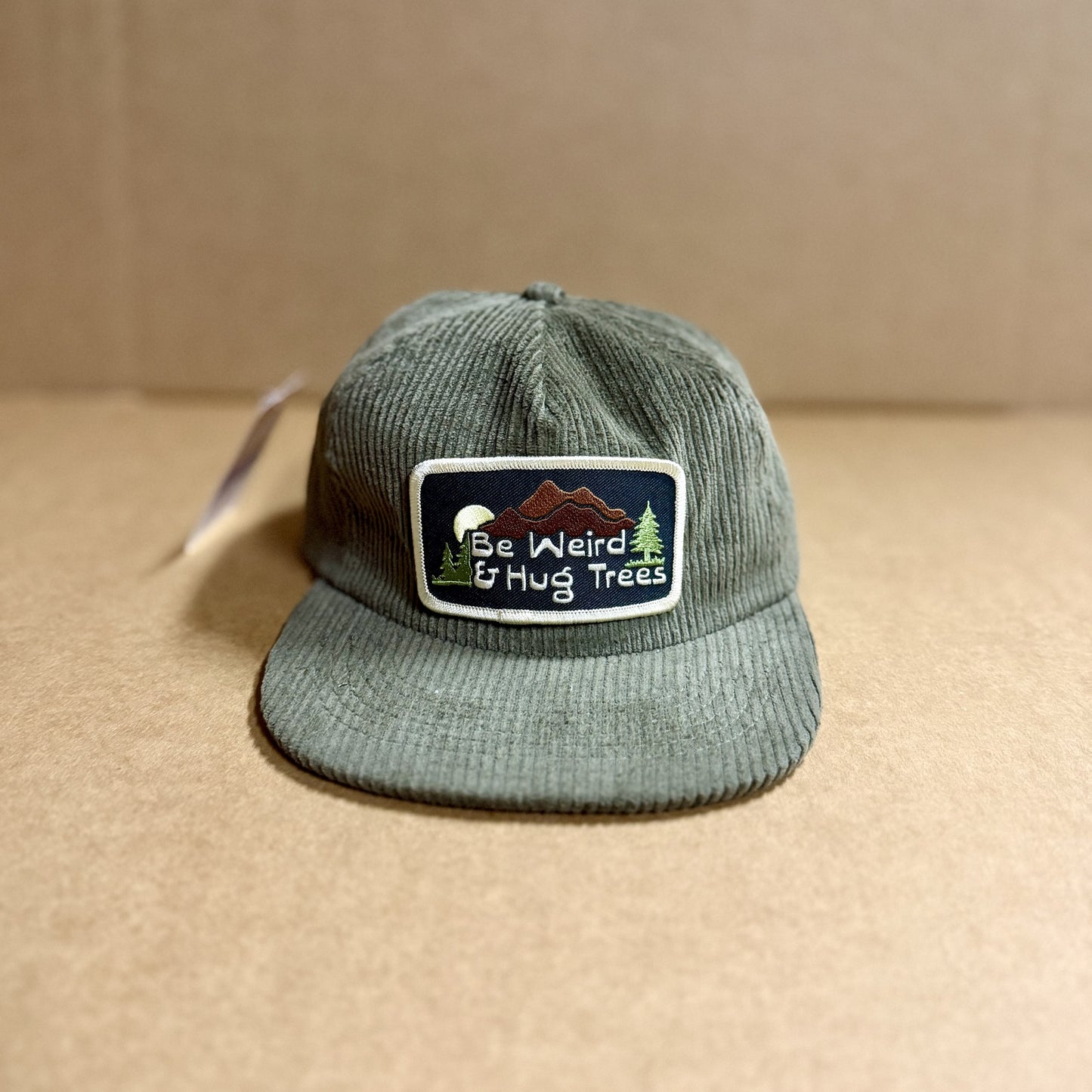 Be Weird and Hug Trees Corduroy