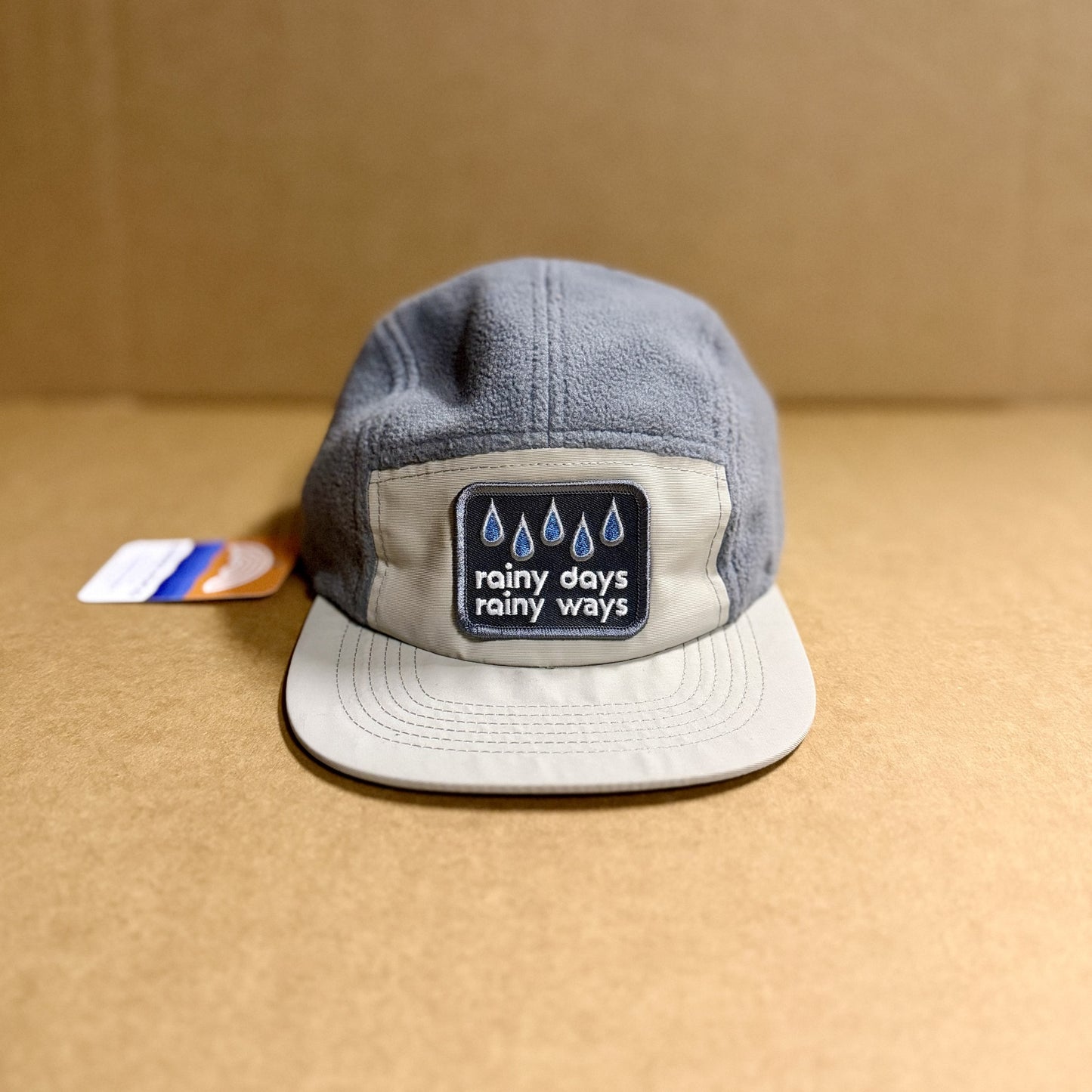 Rainy Days, Rainy Ways Camp Style Fleece Hat