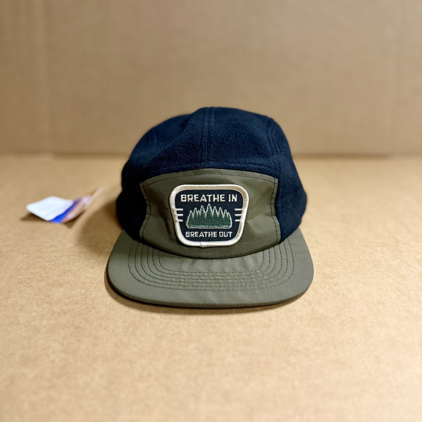 Breathe In, Breathe Out Camp Style Five Panel