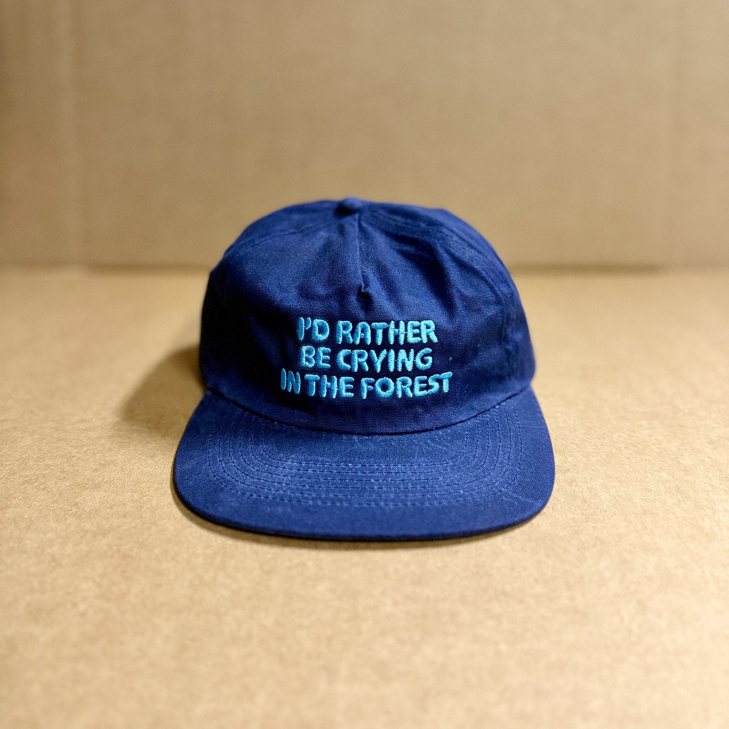 I'd Rather Be Crying In The Forest Waxed Cotton