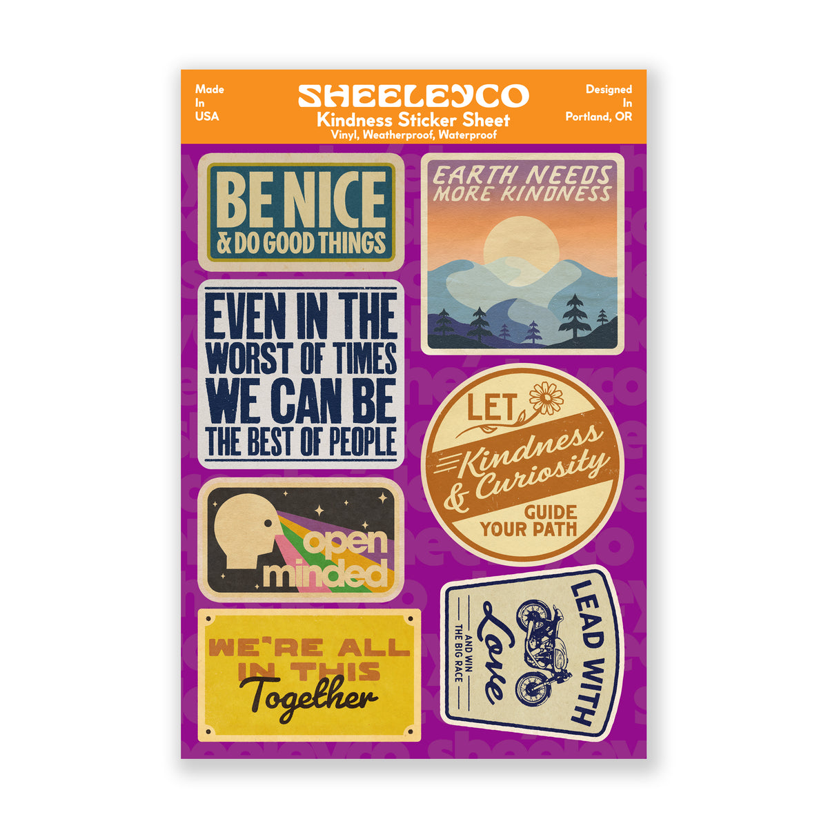 Kindness Sticker Sheet