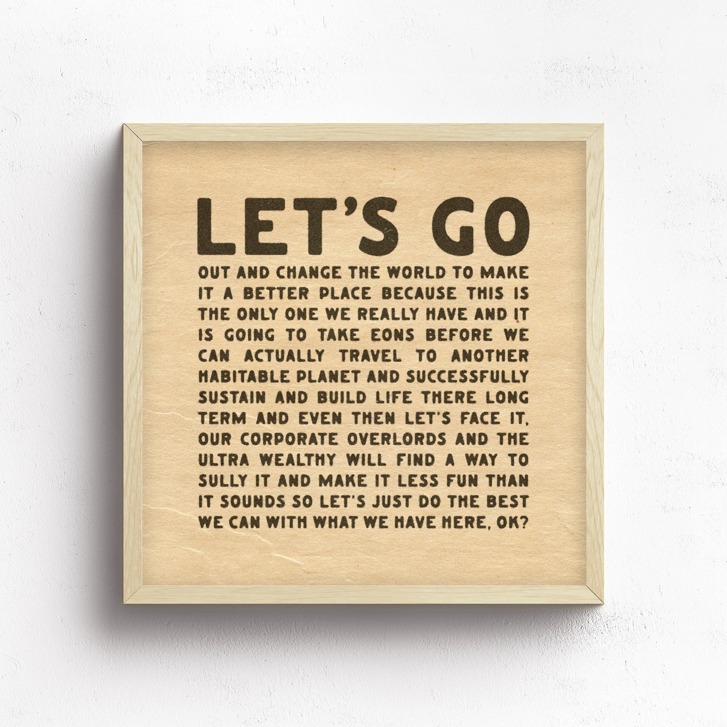Let's Go Print