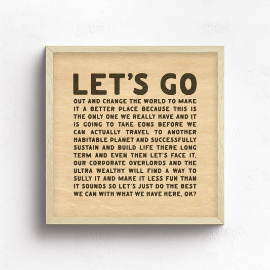 Let's Go Print