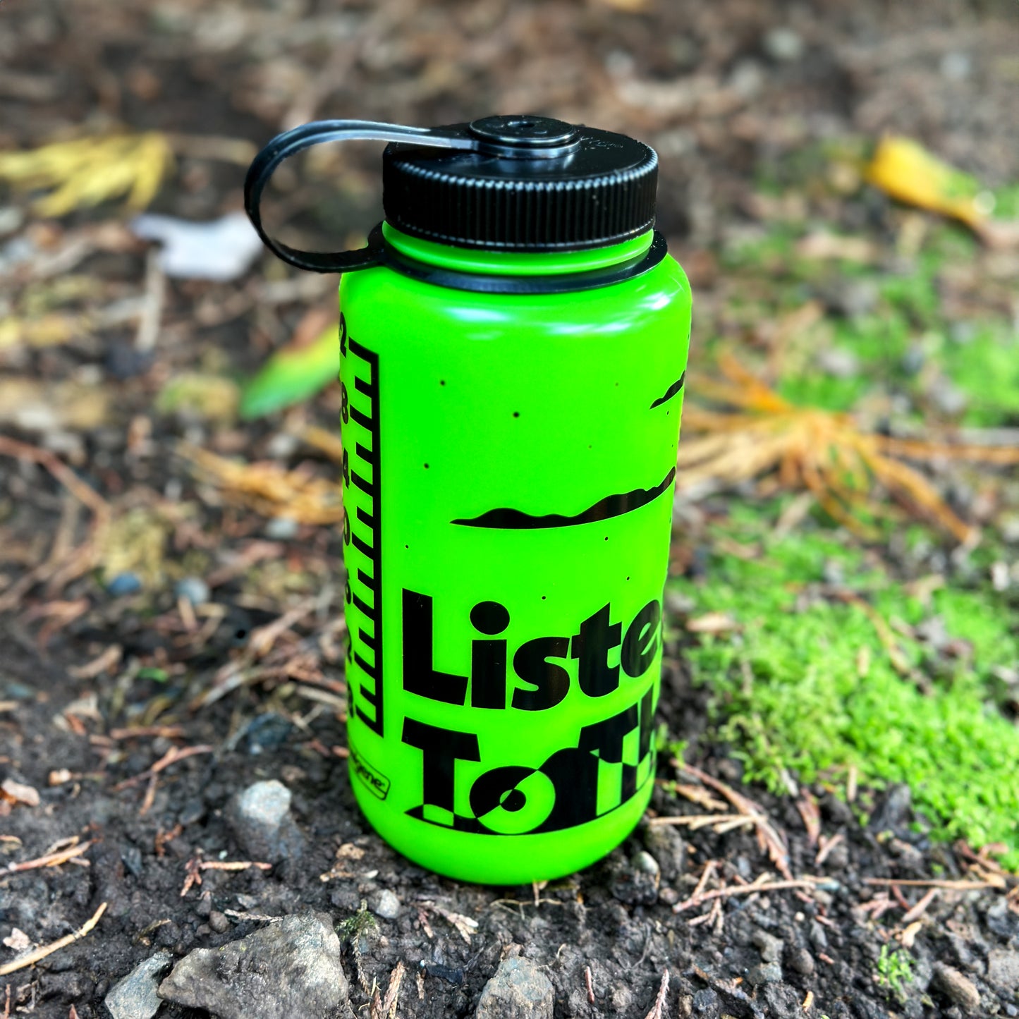 Listen To The Trees Nalgene Water Bottle