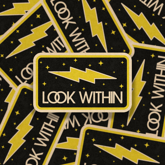 Look Within Vinyl Sticker