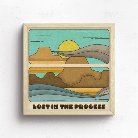Lost In The Process Print