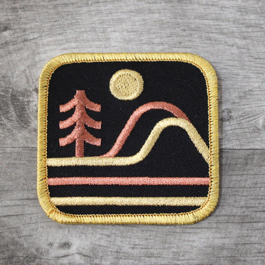 Metallic Mountains Patch